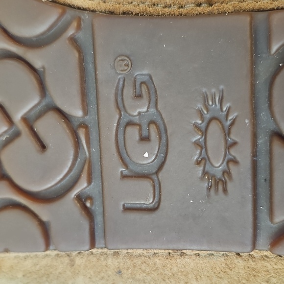 UGG Ansley Bow Slippers Women’s US 9 – Suede + Wool Blend, Chic Moccasin Style - Picture 2 of 11